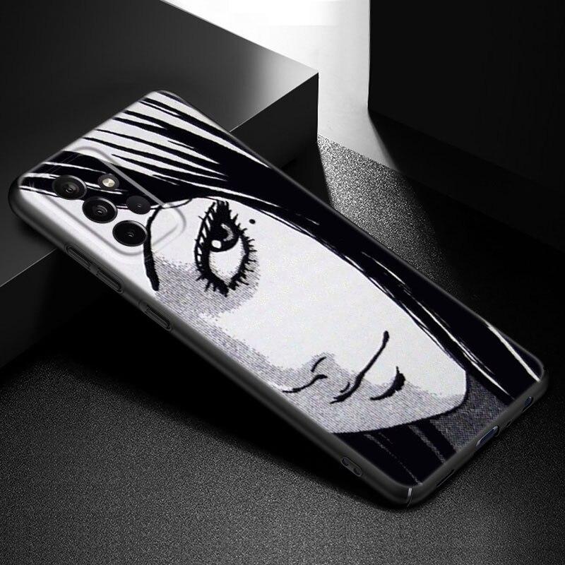 Junji Ito Terror Horror Anime Phone Case For Samsung A21 A30 A50 A52 S A13 A22 A32 4G A23 A33 A53 A73 5G A12 A31 A51 A70 A71 A72