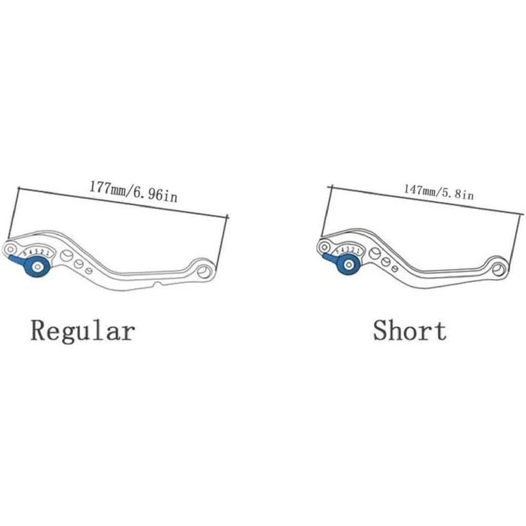 for YA&MAHA YZF R1 YZF-R1 2004-2008 / R6 YZFR6 2005-2016 Adjustable Motorcycle Brake Clutch Levers Accessories(Pink 147mm)