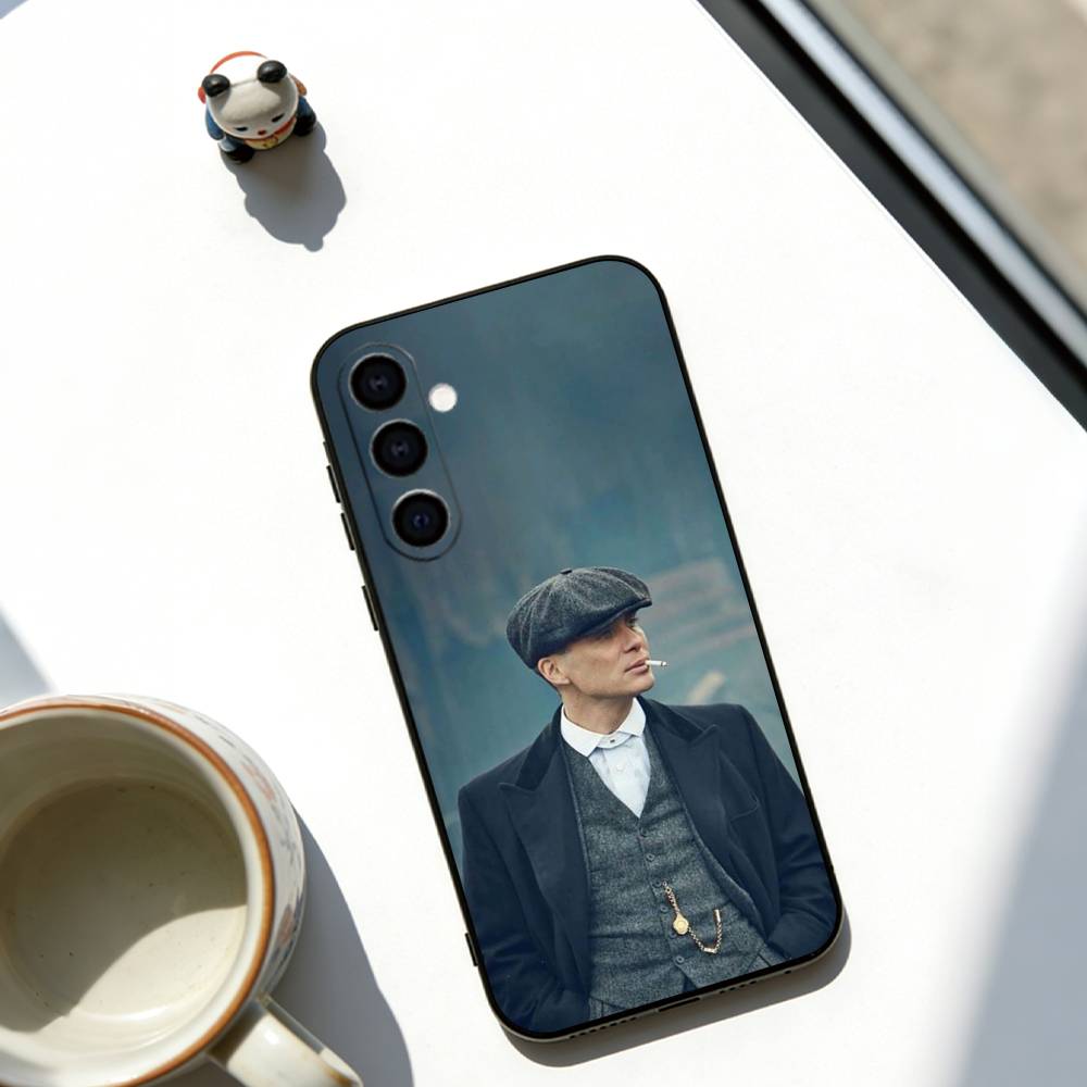 Чехол для телефона Peaky Blinders для Samsung Galaxy A73, A72, A71, A70, A53, A52, A51, Другие Мягкий Черный Чехол