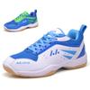 2025 White Blue Professional Table Tennis Shoes for Men and Women Training Volleyball Indoor Outdoor Badminton Women Shoes