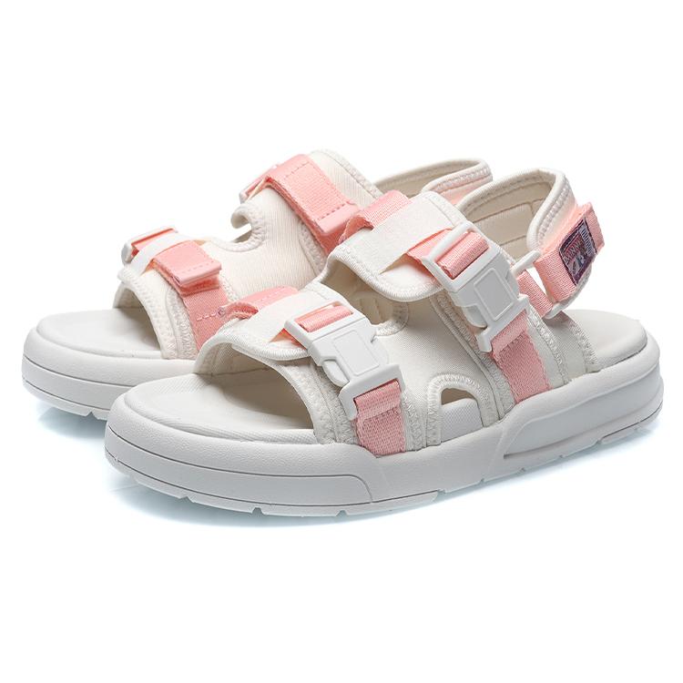 Сандалии Li Ning Coca Beach Женские Розово-белые AGLR026-3