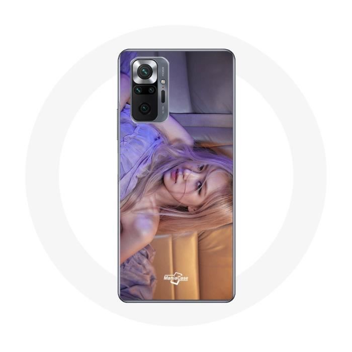 Чехол для Xiaomi Redmi Note 10 Pro Blackpink Rosé On The Ground Solo Single Song