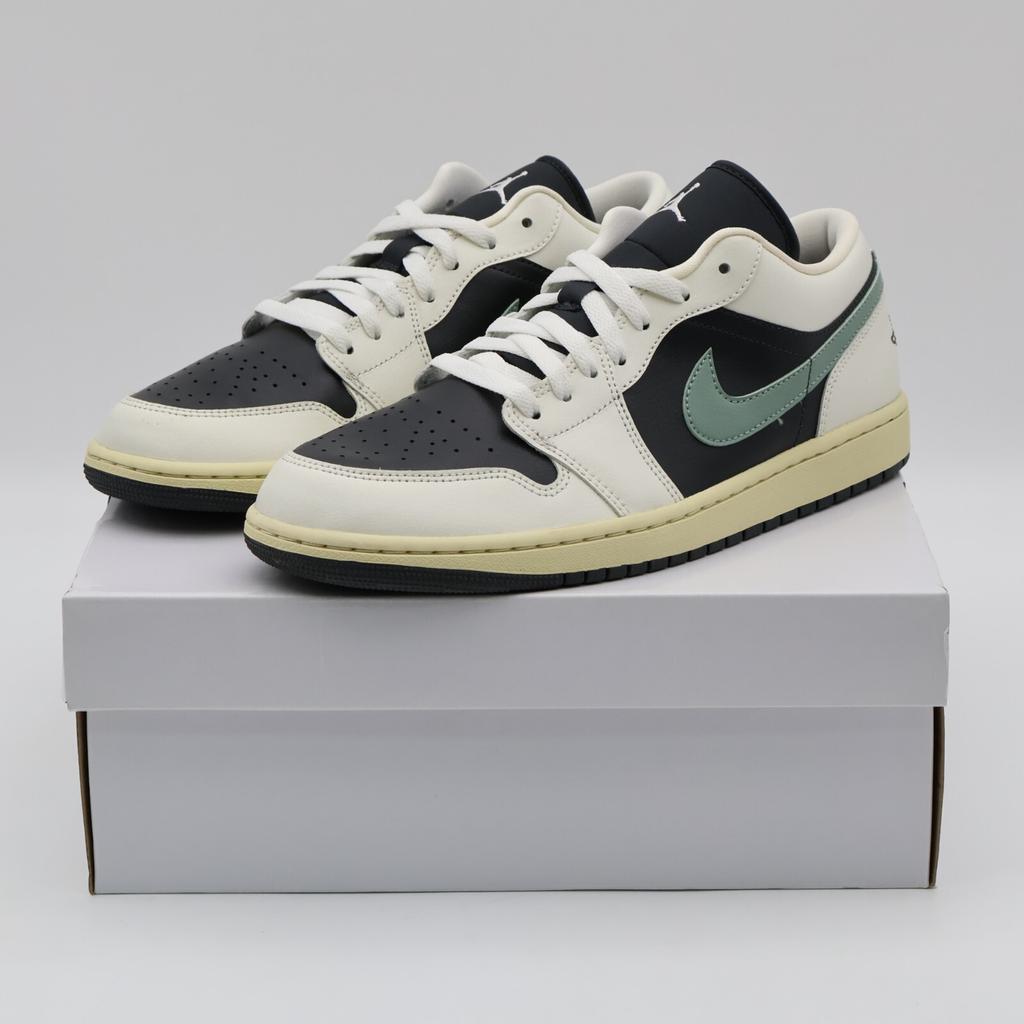 DC0774-001 Nike Air Jordan 1 Low Jade Smoke (Женский)
