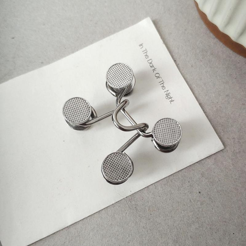 Утягивающее устройство для талии 32 мм, без гвоздей, съемная пуговица, джинсовые брюки, регулируемая талия, большие изменения, маленькая ветровая пуговица для усадки талии