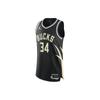 22-23 Statement Edition Milwaukee Bucks Letter Print Дышащая майка для мужчин, черные топы DQ0151-010