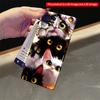 2DFlat Samsung phone case Cute Cat Eyes Collage Phone Case Applicable to Galaxy S23 S24 S25ULTRA S26 A12 A14 A15 A16 A54 A55