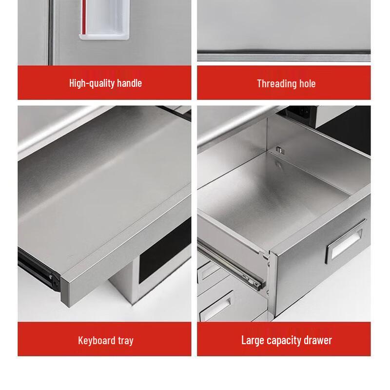 Zhaiwanjia 1.4m Metal Office Desk