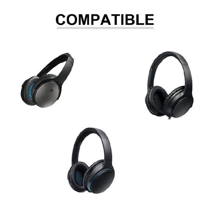 Универсальная сменная оголовье для наушников Over Ear для QC25 AE2 Мягкая амбушюра с противоскользящей текстурой Прочная рама из АБС-пластика