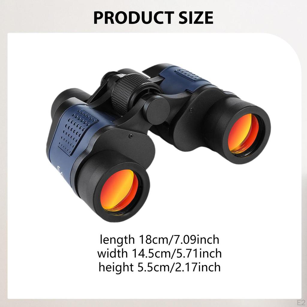 Binoculars for Adults 60x60 Birthday Gifts Men Professional High Power with Low Hiking