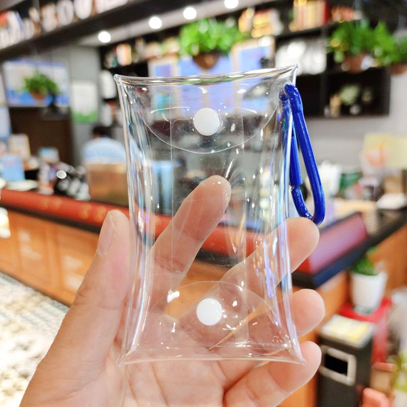 Small Transparent Coin Purse Pvc Clear Mini Female Purses Women Kids Girls Key Lipstick Earphone Coin Storage Bags Wallet Pouch