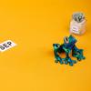 Симуляция 3D-печати Древесная лягушка Подвижные суставы Украшения лягушки Кухня Домашнее украшение Офис Животное Настольная игрушка Магнит на холодильник