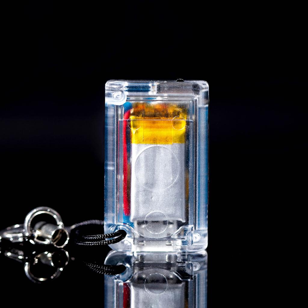 TinyCircuits Thumby (Clear) Tiny Game Console Playable Programmable Keychain: Electronic Miniatures STEM Learning Tool