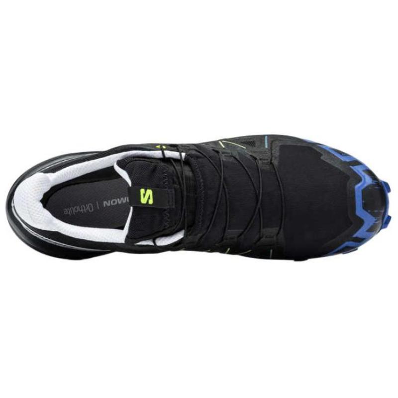 SALOMON Speedcross 6 Противоскользящие и износостойкие Легкие Низкие Кроссовки для трейлраннинга Мужские Черные Кроссовки 478322