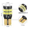 Две светодиодные лампы T10 белого цвета с 36 светодиодами и 1 светодиодом, совместимые с широким диапазоном напряжения от 12 В до 48 В, подходят для автомобиля, без слепых зон W5W, встроенные