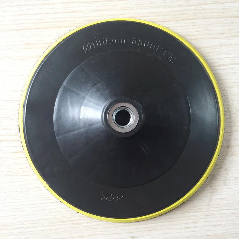 Самоклеящийся желтый наждачный диск для угловой шлифовальной машины (3-9 дюймов)