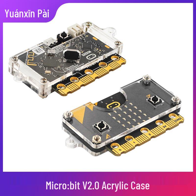 Micro:bit V2 Acrylic Protective Case for Kids' Entry-Level Programming Board
