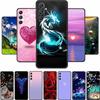 Для Samsung Galaxy M36 A17 5G S25 Plus Чехол Черный Силикон Мягкий ТПУ Задняя Крышка Для Samsung Galaxy S25 FE Чехол S 25 FE Plus Coque