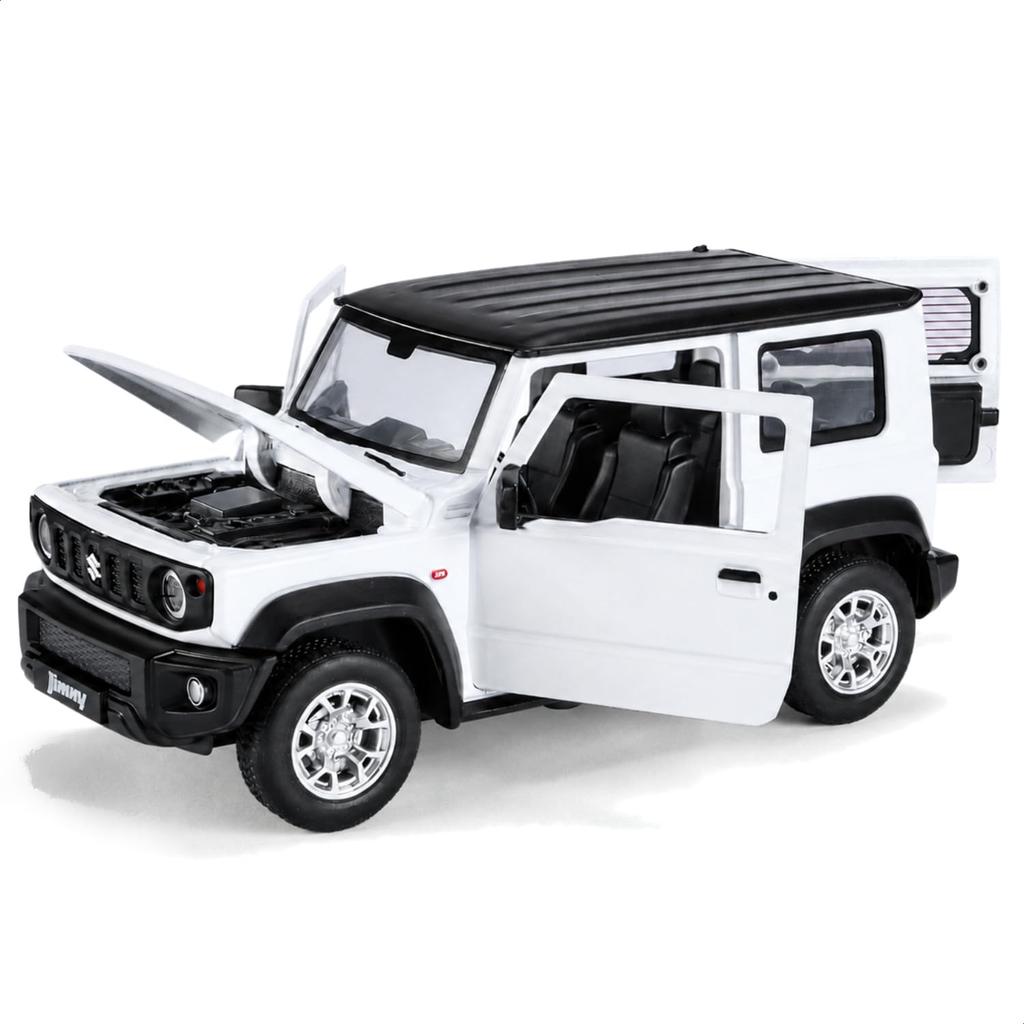 Heimanba Suzuki Jimny 2021 Литая Миниатюрная Модель Автомобиля 1/24 / (белый)