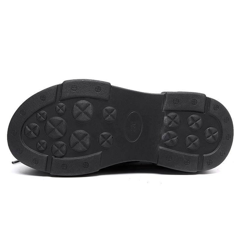 Модные туфли-лодочки из натуральной кожи GKTINOO 2025 Весна Новинка Женская обувь на толстой подошве Ретро Удобные туфли-клинья на платформе с круглым носком