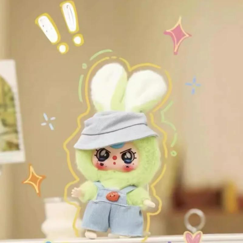 Оригинальный Baby Three Macaron Милая Серия Кроликов Сюрприз-Бокс Милая Модная Игрушка Фигурки Настольное Украшение Подвеска для Сумки Подарок Для Девочки