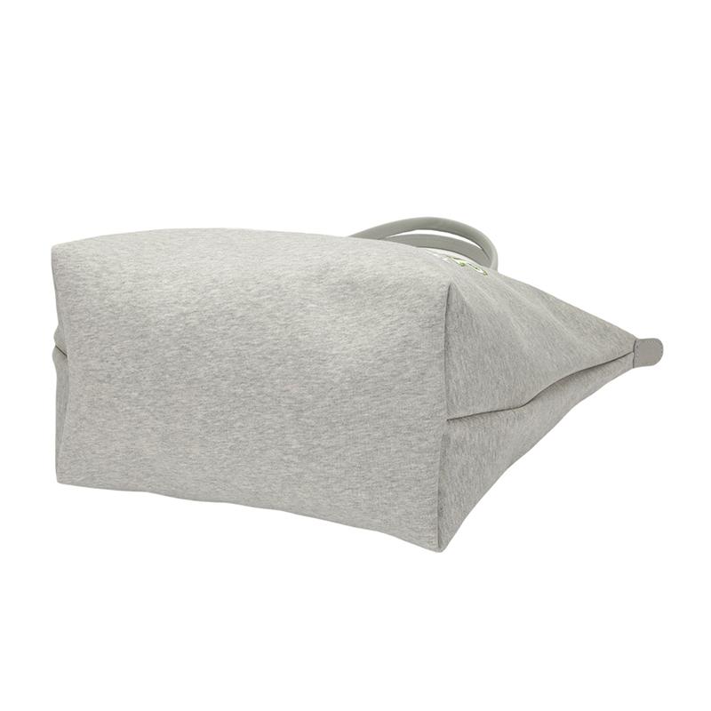 Longchamp Le Pliage Fashion Casual Logo Cotton Tote Bag Women tote Gray 1899HEA112