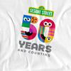 Sesame Street Unisex Adult 50 Years Logo Long-Sleeved T-Shirt