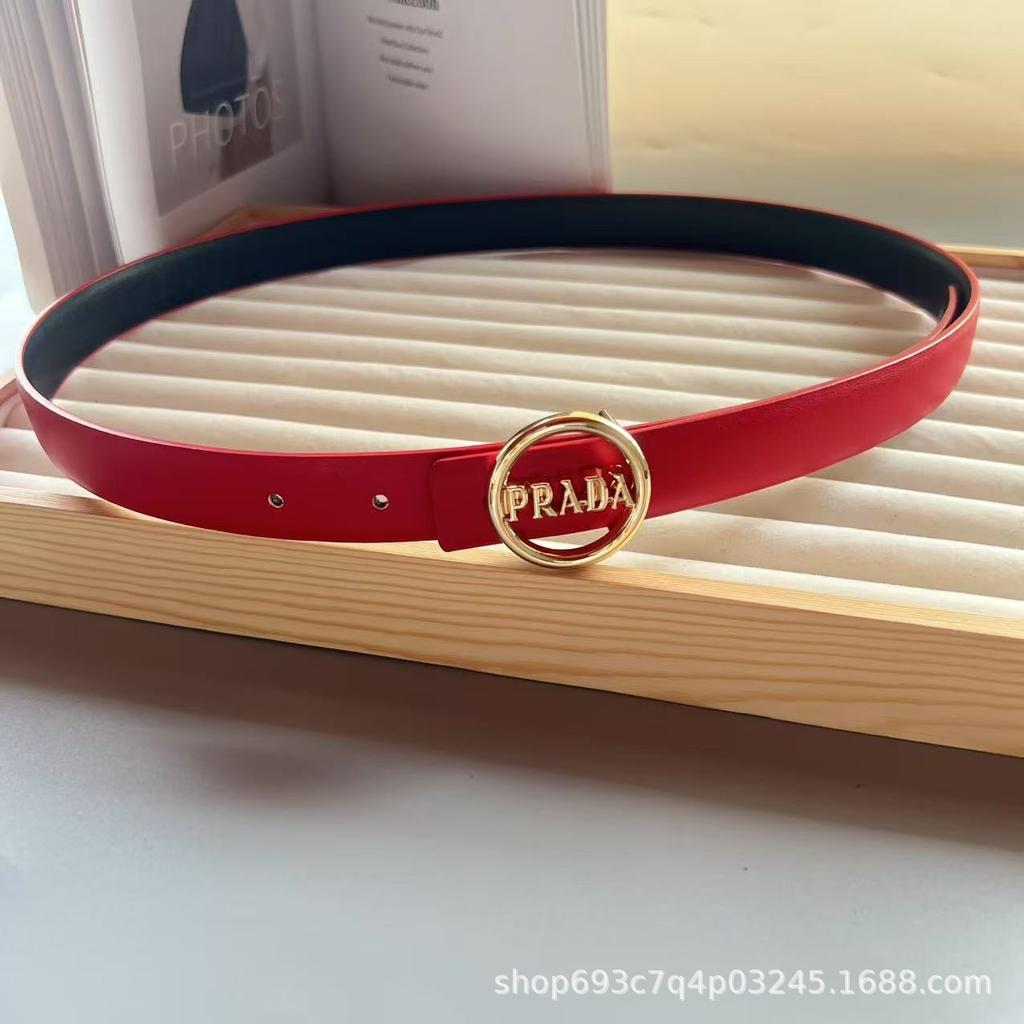 Женский ремень 2,5 см с круглой пряжкой и дизайном из букв - Универсальный, Простой, Множество цветовых вариантов