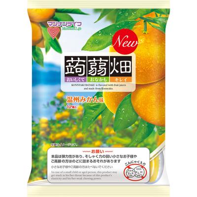 Mannan Life Конняку Хатаке Оншу Микан со вкусом 25 г x 12 желе Конняку Хатаке