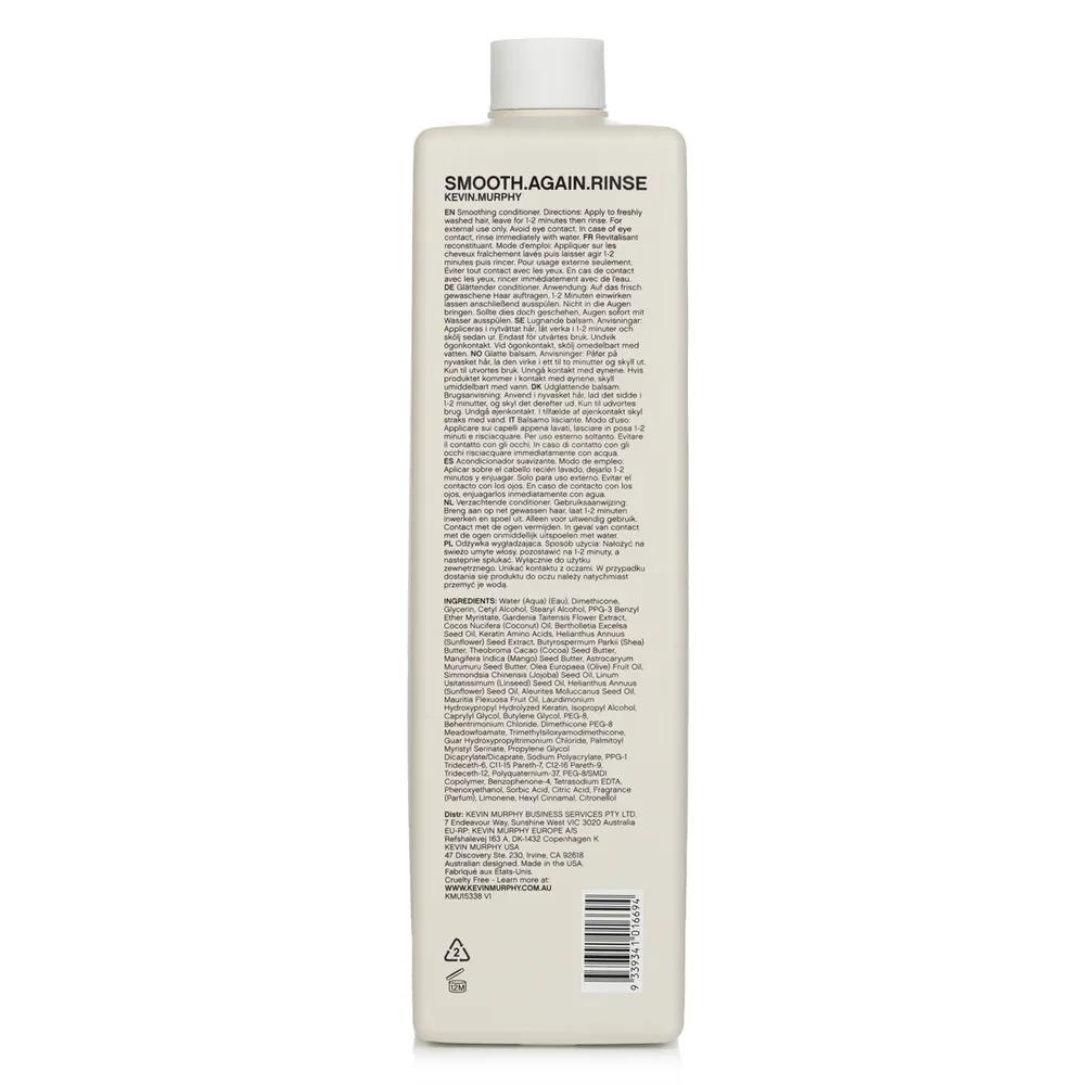 Kevin.Murphy Снова гладкость Ополаскиватель (Разглаживающий кондиционер - Для жестких и густых волос) 1000 мл/33,8 унции