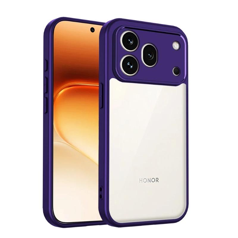 Прозрачный противоударный чехол с защитой углов из поликарбоната для Honor 600 Pro 600 Lite, матовый силиконовый бампер, защитная крышка для объектива камеры