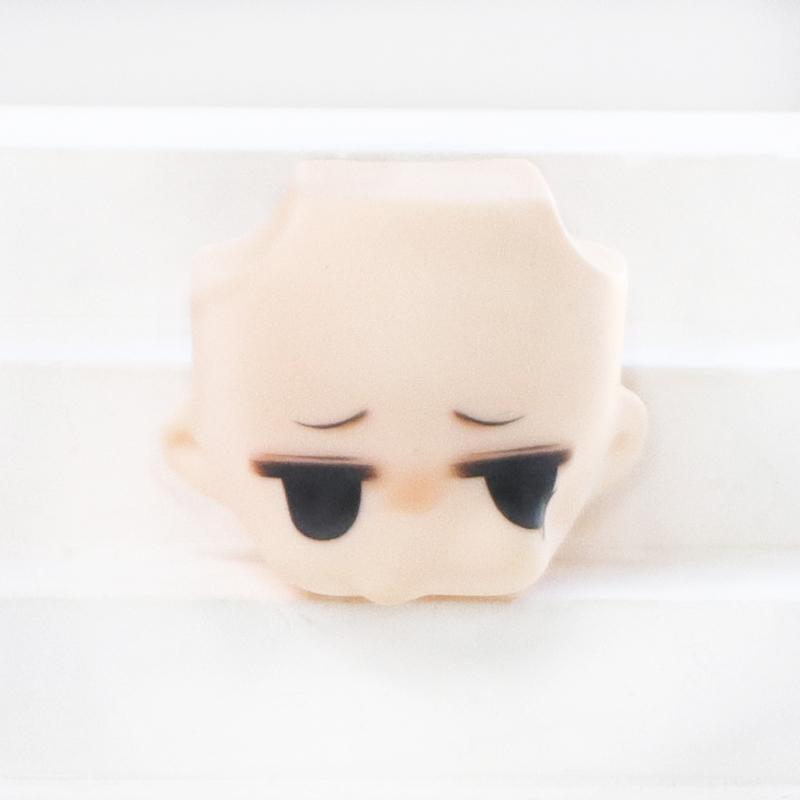 Лицо Куклы OB11 1/12 Лицо Куклы BJD С 3D Аниме Наклейкой Глаз Кавайи Сменные Лица Дующее Сморщенное Рот Щеки Голова GSC DIY Куклы для Детей