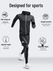 Мужская быстросохнущая куртка с капюшоном для бега на весну и осень - Костюм для активного отдыха, велоспорта и тренировок