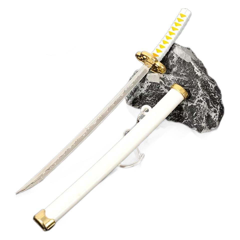 Demon Slayer Tanjiro & Zenitsu Flame Pillar Figurine Keychain (15CM)