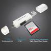 2 в 1 USB 2.0 телефон OTG адаптер для чтения карт памяти Dual TF SD для ПК Компьютер Android
