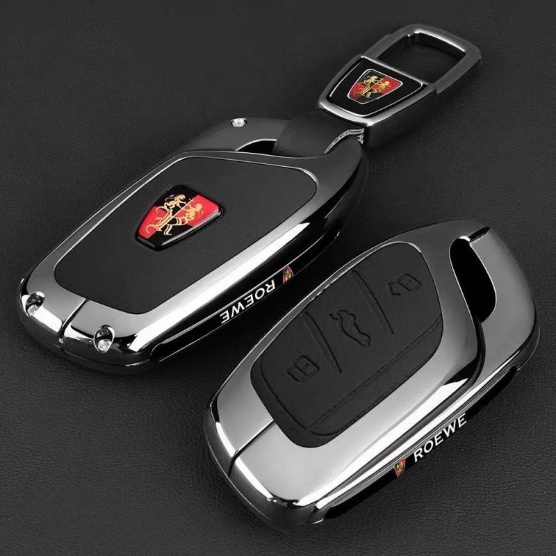 Совместимый чехол для ключа Roewe для D6, E6, i5, i6max, D7, M7, Colwei D5X, DMH, RX5, RX9; Защитная раковина-пряжка