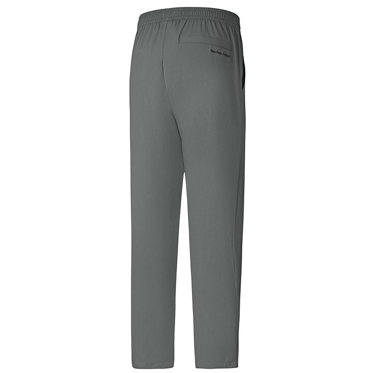 Skechers Модные дышащие быстросохнущие прохладные свободные тканые повседневные брюки мужские низ Volcanic-Gray P225M166-04YJ