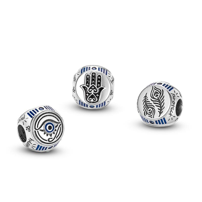 Древнеегипетская культура Фараон Пирамида Скарабей Бусины Подходят для браслета Медь Оригинальный дизайн Подвеска Изготовление украшений