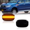 Светодиодный боковой указатель поворота POPMOTORZ, Yota, ZZW30, RAV4, Ipsum Voltz, Estima последовательный, Указатель поворота Gaia,