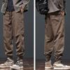 Весна и осень новые модные американские комбинезоны мужские свободные брюки однотонные повседневные спортивные брюки большого размера для мужчин
