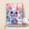 5d DIY Diamond Painting Cross Stitch Cartoon Animal Rabbit Diamond Embroidery Mosaic Full Round Drill Home Decor
