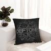 Metal Band Music Square Pillow Case Deftones Punk Rock Cushion Covers Decor Throw Pillow Case Cover For Living Room 45*45Cm