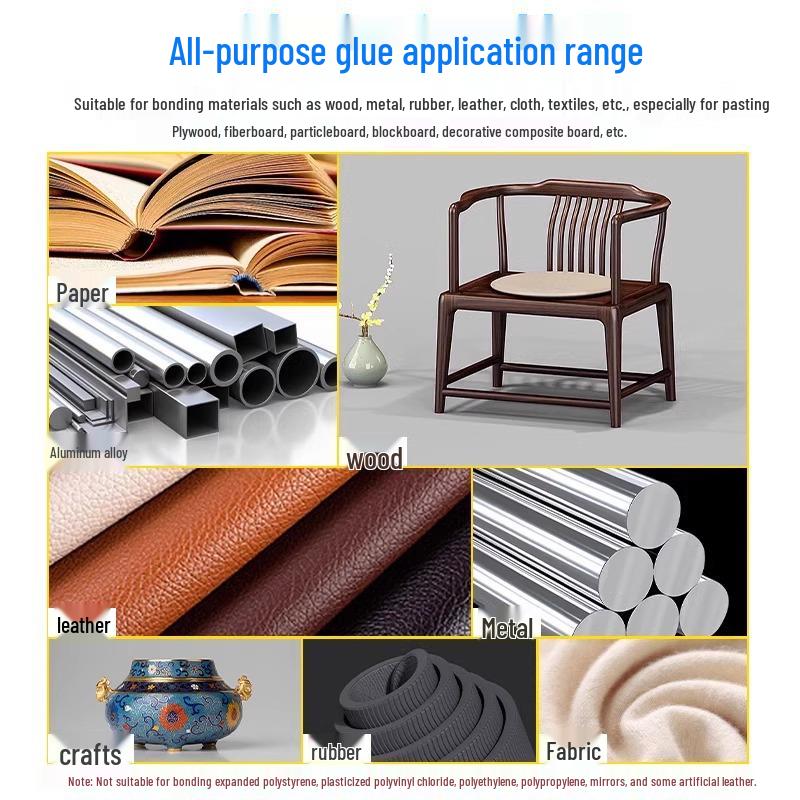 Multi-Purpose Super Glue for Wood, Leather, Carpet, & Flooring - Strong Adhesive