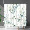 Водонепроницаемая и устойчивая к плесени шторка для душа с 3D цифровой печатью, шторка для душа с принтом растений, шторка-перегородка для детской ванной комнаты