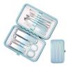 Finger Nail Clippers Pedicure Knives Exfoliation & Nail Art Tools 18-Piece Set-Carbon Steel Durable