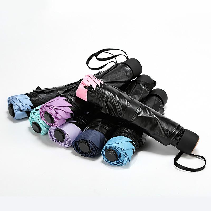 Детский креативный детский зонтик с героями мультфильмов, солнцезащитный крем с черным покрытием, милый кошачий коготь, 3 складных зонта для девочек, оптовая продажа, детский зонт