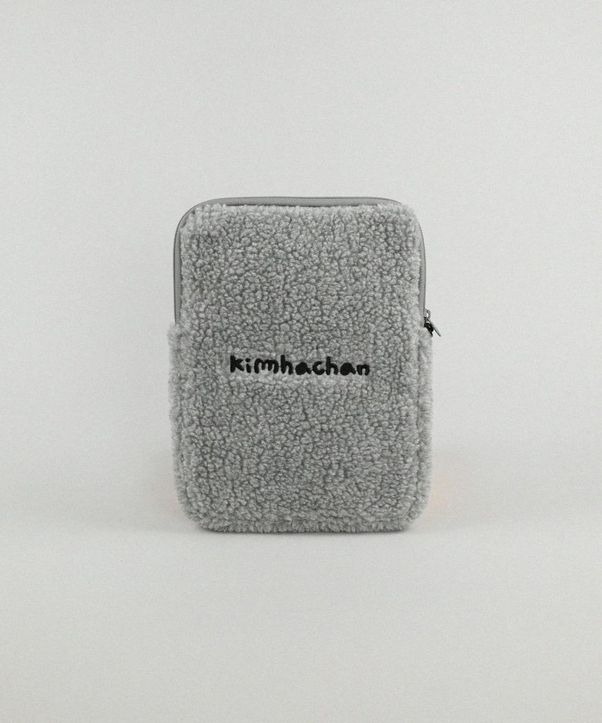 Kimhachan Пушистый Hachan Чехол для iPad - Серый