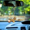 Metal Flying Hanging Idol for Door/Wall and Window and Car Dashboard Decorative Showpiece - 11 Cm