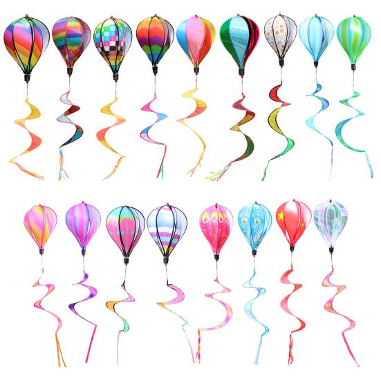 1 компл. ветровой спиннер, воздушный шар, декоративный ПВХ, свадебный ловец снов для двора