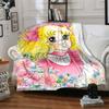 1pc Candy Candy1 Blanket, Gift, for Men and Women, Soft Blanket, Good for Sofa Bed Couch Travel, Lightweight Flannel Blanket