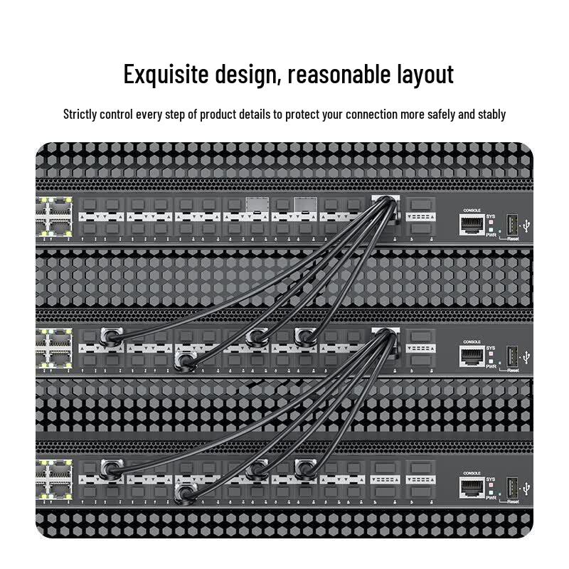 SAMZHE QSFP28+ to 4xSFP+ DAC Breakout Cable
